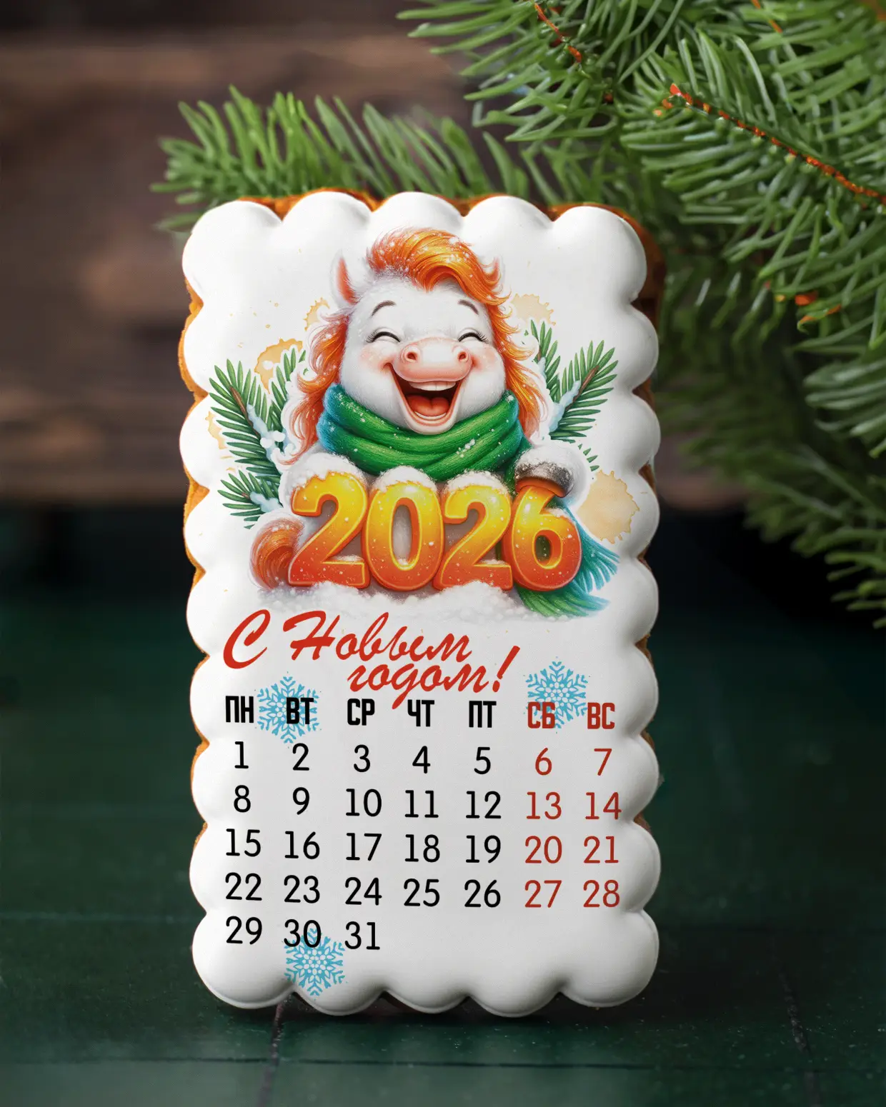 Календарь декабрь